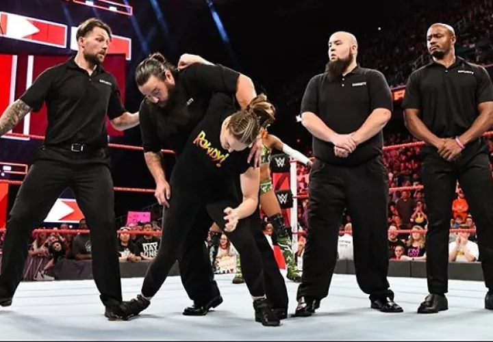 Rousey disfruta su estancia en la WWE.