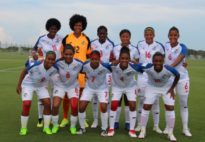Selección femenina de Panamá. /Foto @Fepafut