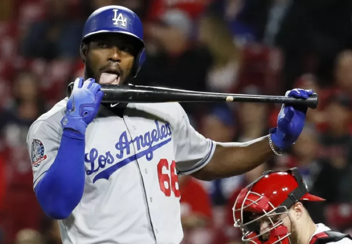 Puig estuvo intratable. /Foto AP