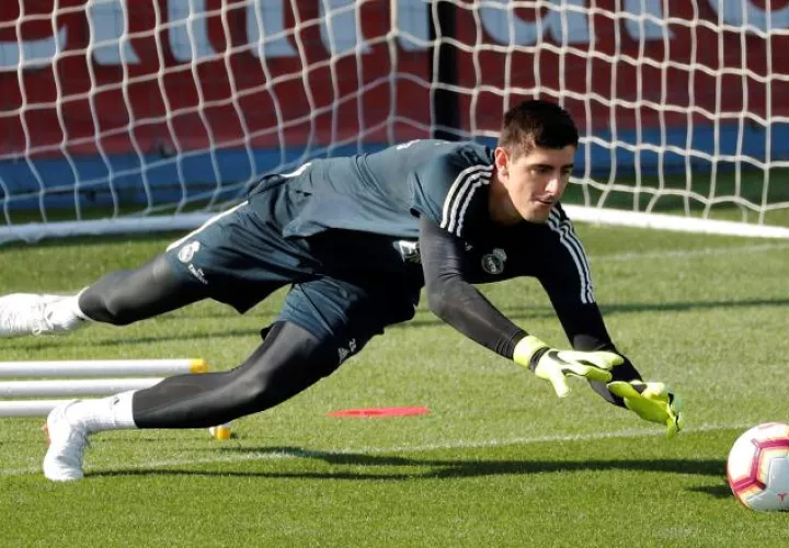 Courtois ha sido el titular en la portería en la Liga española en detrimento del costarricense Keylor Navas