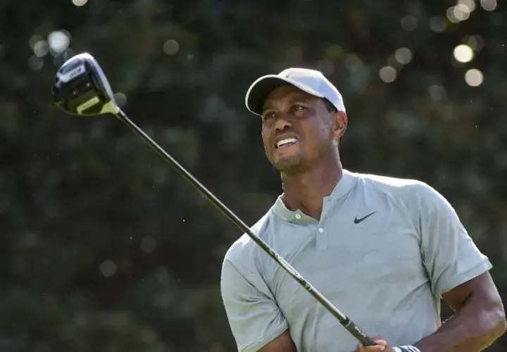 Tiger Woods, autor de una ronda de 68. AP