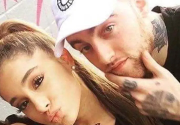 Ariana Grande y  el rapero Mac Miller.