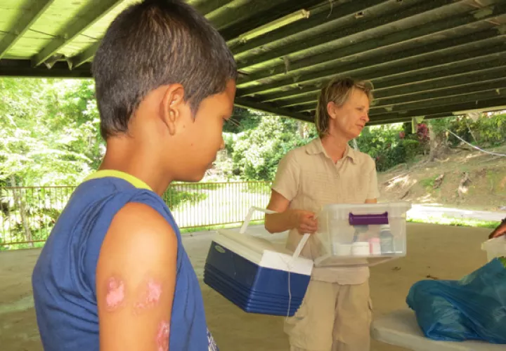 La leishmaniasis forma parte de la lista de enfermedades que la Organización Panamericana de la Salud (OPS) cataloga como desatendidas. Foto/Eric Montenegro