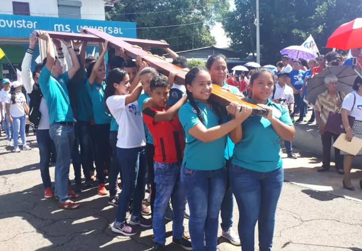 Se tiene previsto que los símbolos de la JMJ también visiten el centro femenino de rehabilitación  de Los Algarrobos en el distrito de Dolega. Foto/Mayra Madrid 