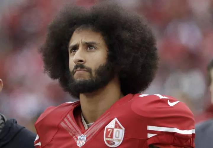 El quarterback Colin Kaepernick  Foto AP