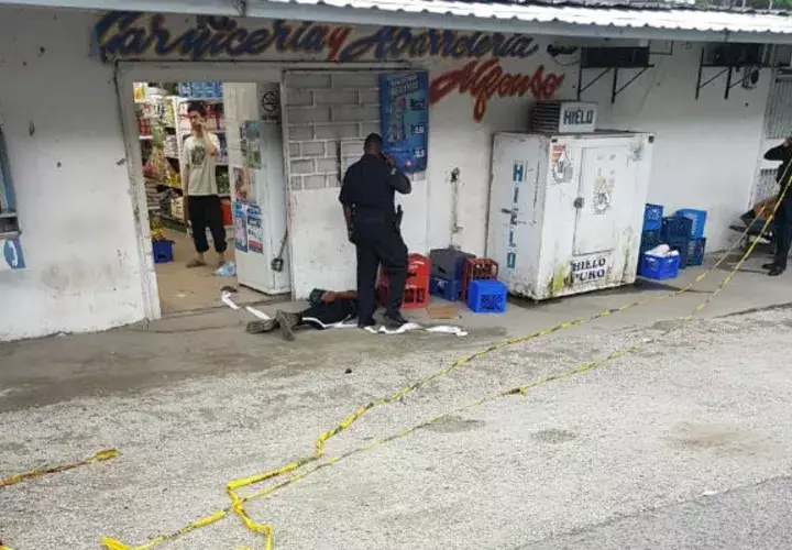  Los ladrones fueron soprendidos por la Policía. Foto: Diómedes Sánchez. 