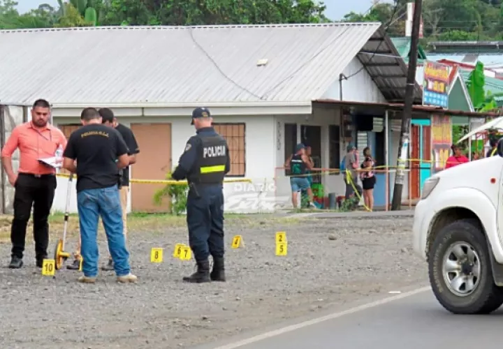 El hombre ejecutado recibió 34 impactos de balas por sujetos en Costa Rica. 