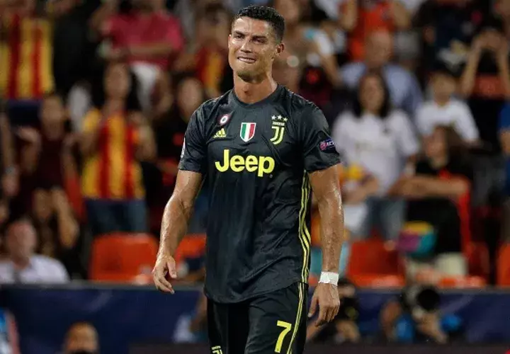 Cristiano Ronaldo estaba enojado.