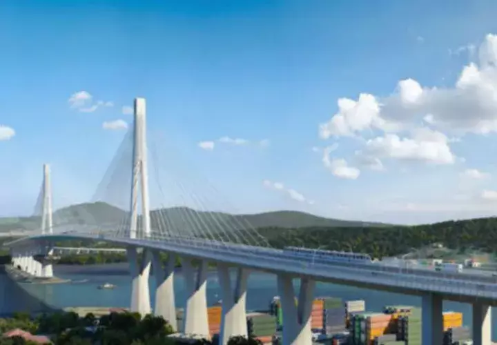 El Cuarto Puente sobre el Canal de Panamá tiene un costo aproximado de $1,500 millones. Archivo