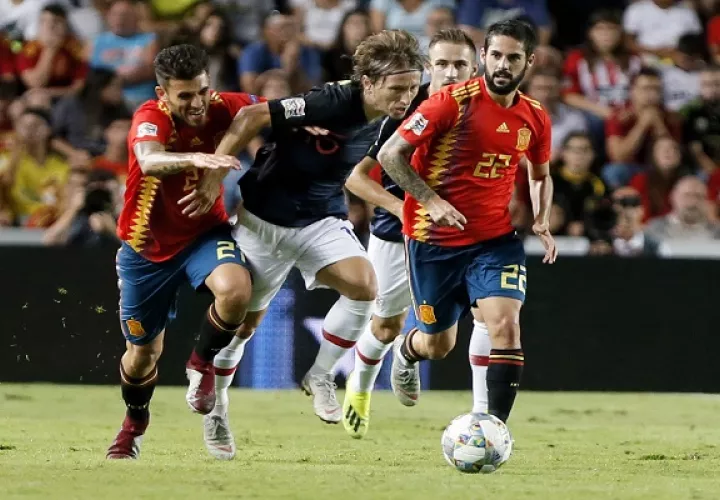Croacia no pudo con España.