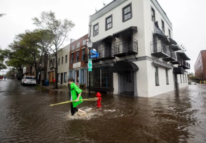 Florence ha causado serias inundaciones. FOTO/EFE