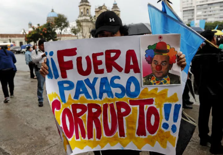 La CICIG, ha pedido la destitución del presidente Jimmy Morales para que sea investigado. Foto/EFE