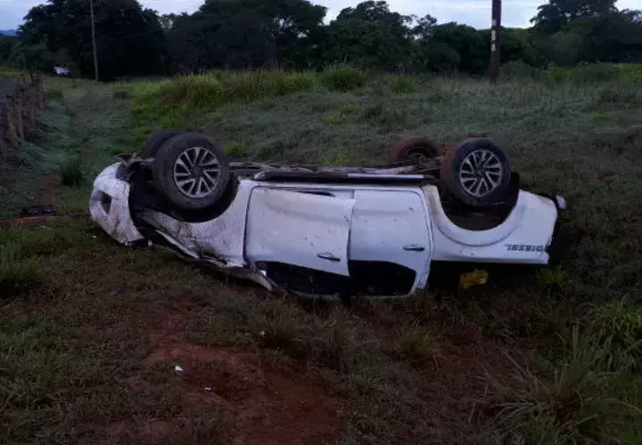  El accidente en Herrera se dio a eso de las 6:30 de la mañana. Foto: Thays Domínguez. 