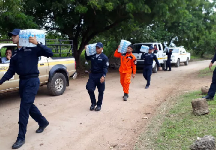 Se estima que unas 50 mil personas se vieron afectadas por esta situación en Chitré. 