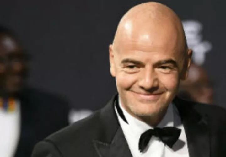 Infantino. Foto:EFE
