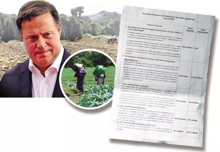 Una de las promesas del gobierno de Juan Carlos Varela era el apoyo al sector agropecuario. 