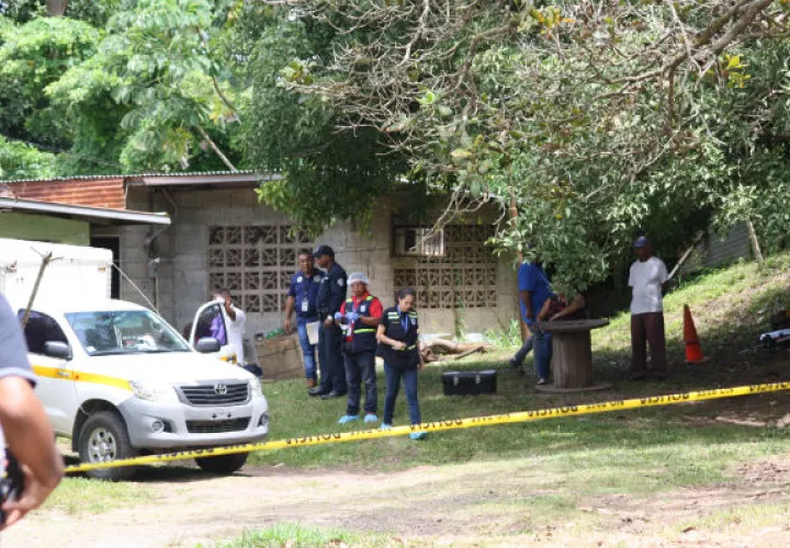 Las autoridades investigan para dar con el o los responsables de este hecho de sangre. Foto/Eric Montenegro