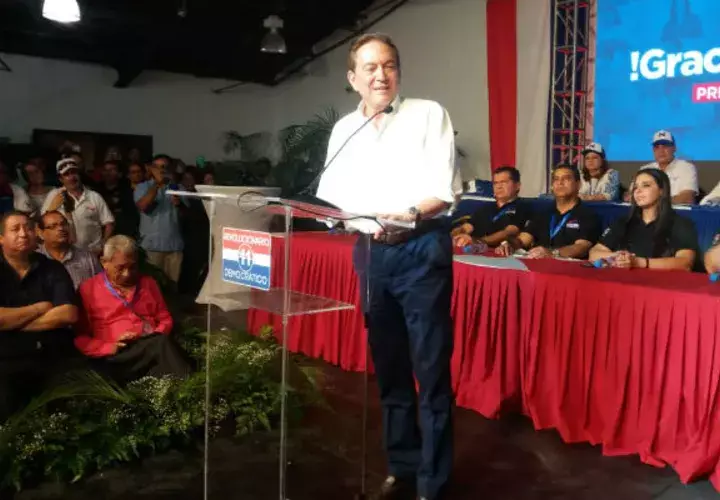 Laurentino 'Nito' Cortizo es el segundo candidato presidencial formal para 2019. / Foto: Víctor Arosemena/Panamá América