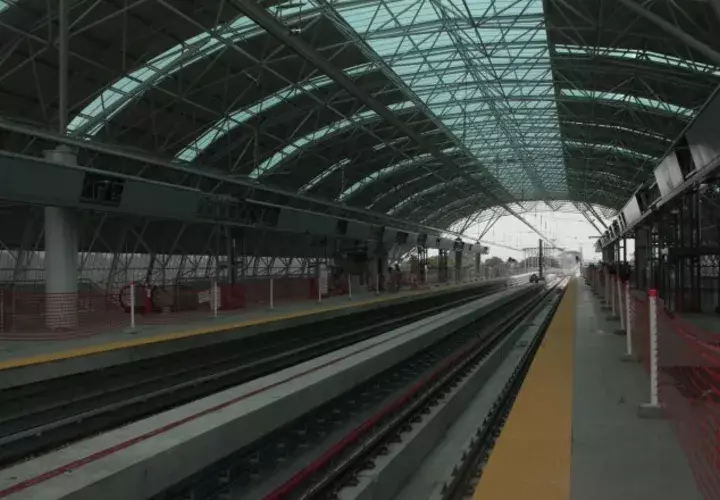 Línea 2 del Metro de Panamá. /Foto Víctor Arosemena