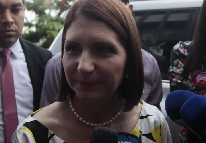 Marta Linares de Martinelli, ex primera dama de la República.