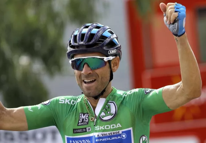Valverde hizo tiempo de 4 horas 35 minutos y 54 segundos. Foto de EFE