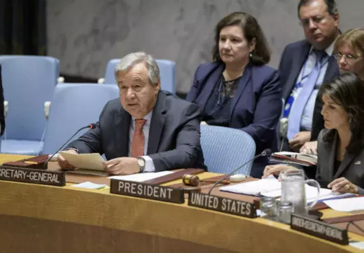 La embajadora estadounidense ante la ONU, Nikki Haley, hizo duros denuncias contra Venezuela. FOTO/AP