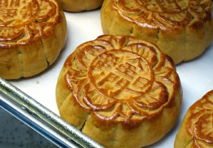 Pasteles de luna. 
