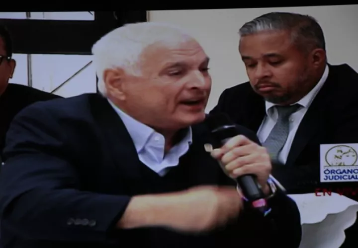Expresidente Ricardo Martinelli. 