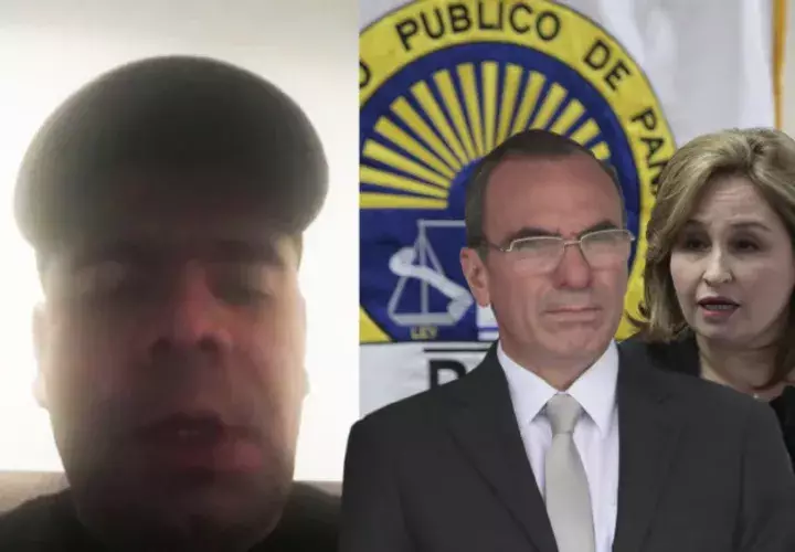 En el video, Ronny Rodríguez señala a Rolando López y a Kenia Porcell como claves para "armar" el caso. Archivo