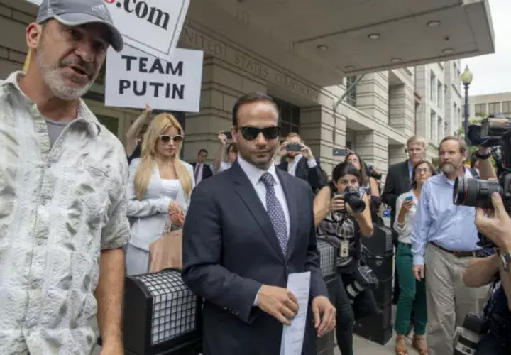 George Papadopoulos, exasesor de la campaña electoral de Donald Trump, dice sentirse deprimido. FOTO/AP