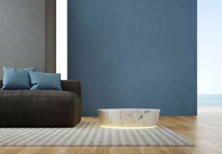 Estilo en sus hogares. A la hora de decidirse por los colores, tome en cuenta que los de efecto metálico son una opción. Foto: Cortesía