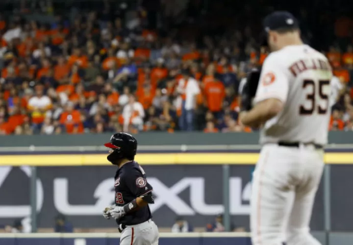 Los Nacionales tienen ventaja de 2-0 en la serie sobre los Astros. Foto AP