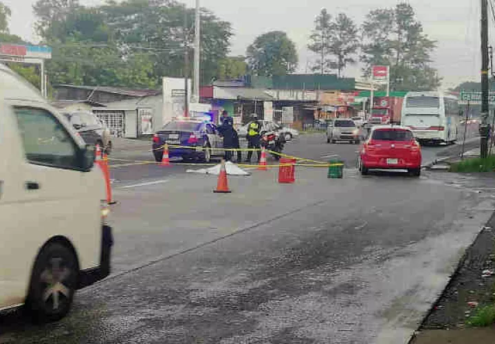 Conductor arrolló a un peatón y se dio a la fuga en Capira. Foto/Redes Sociales