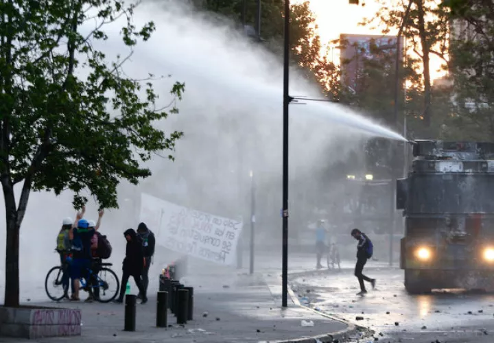 Las protestas en Chille llevan varías semanas Foto EFE
