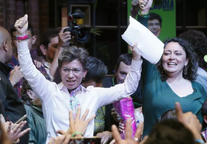 Claudia López fue elegida con poco más de un millón de votos.