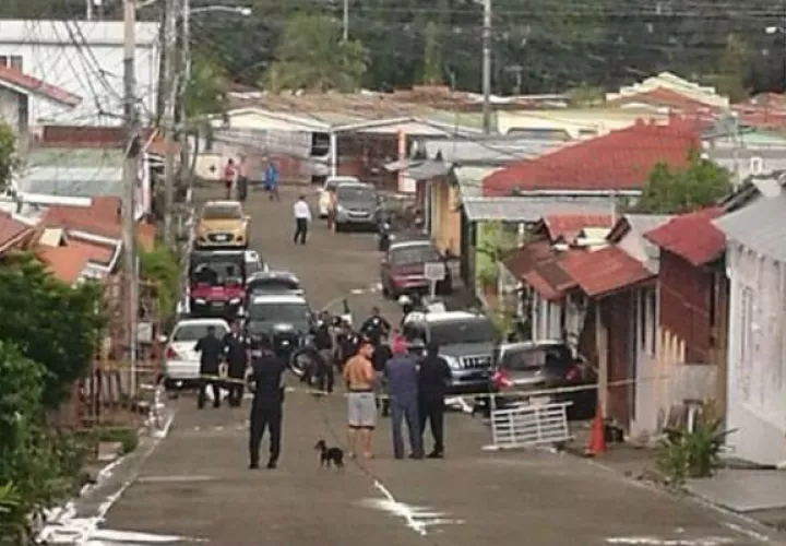 El hecho ocurrió en calle 14 Villa Lucre.