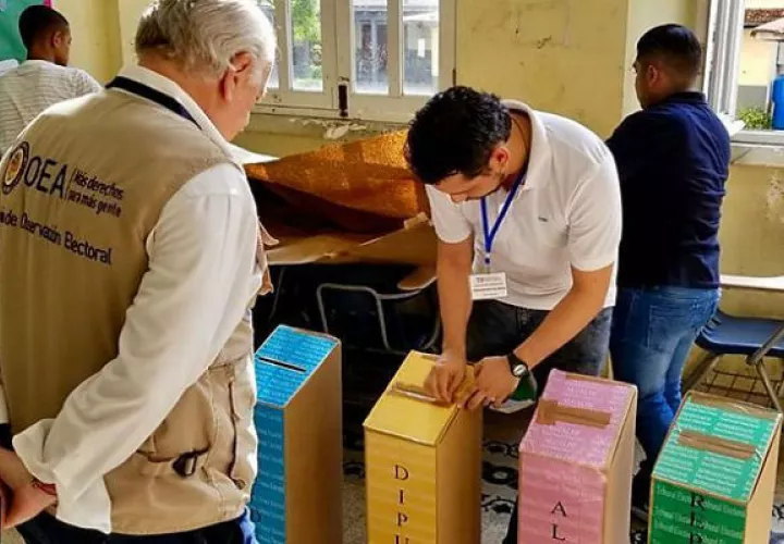 La pena por fraude electoral va de seis meses a tres años de prisión. Foto: Panamá América.