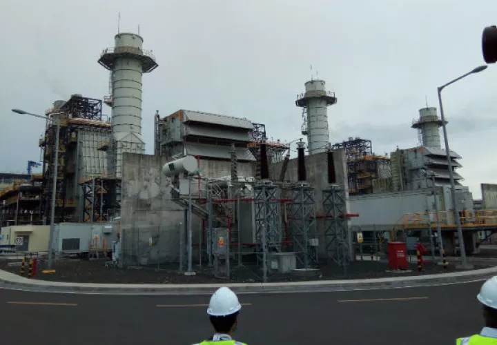 La planta ayudará al traslado y distribución de gas natural licuado en Centroamérica. Foto: Diómedes Sánchez S. 