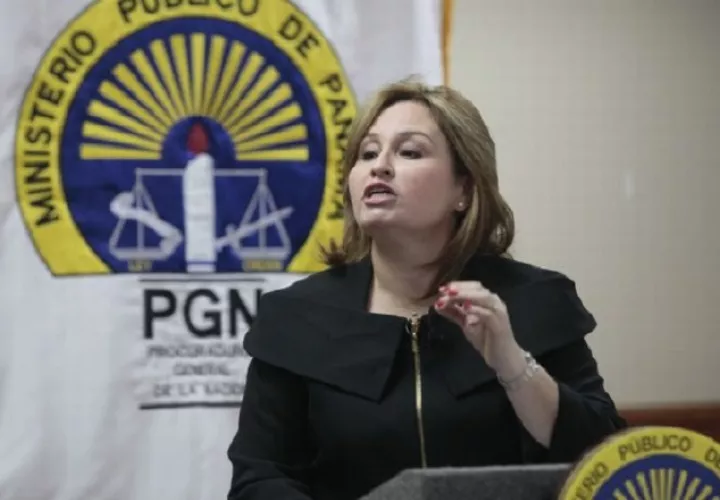 Kenia Porcell, Procuradora General de la Nación.  Archivo