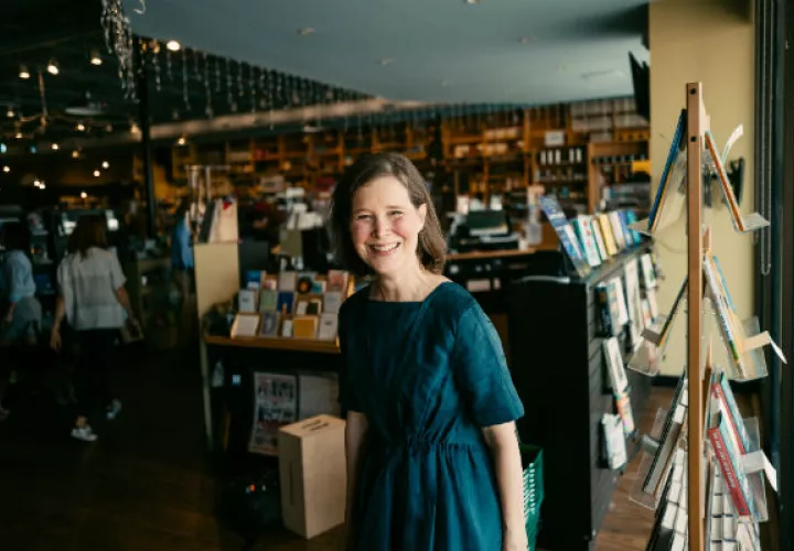 La autora Ann Patchett es dueña de una librería en Nashville. Foto/ Eric Ryan Anderson para The New York Times.