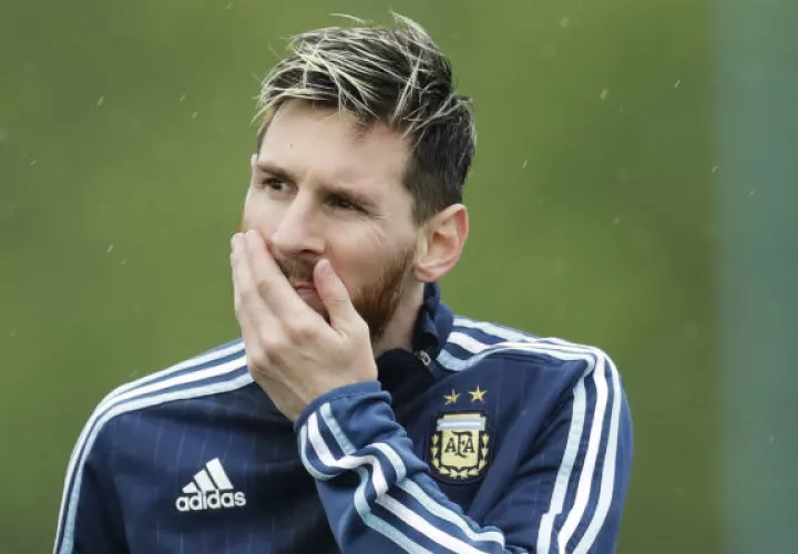 Leo Messi. Foto:AP