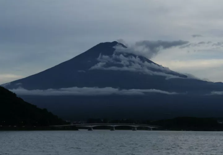 Vista del Monte Fuji Foto AP