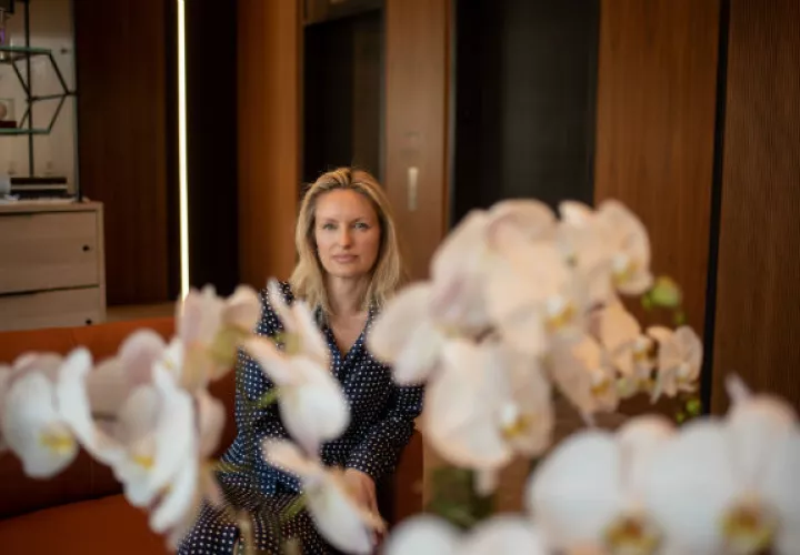 Kathryn Murdoch y su esposo invierten en grupos para reformar la democracia y combatir el cambio climático. Foto/ Hilary Swift para The New York Times.