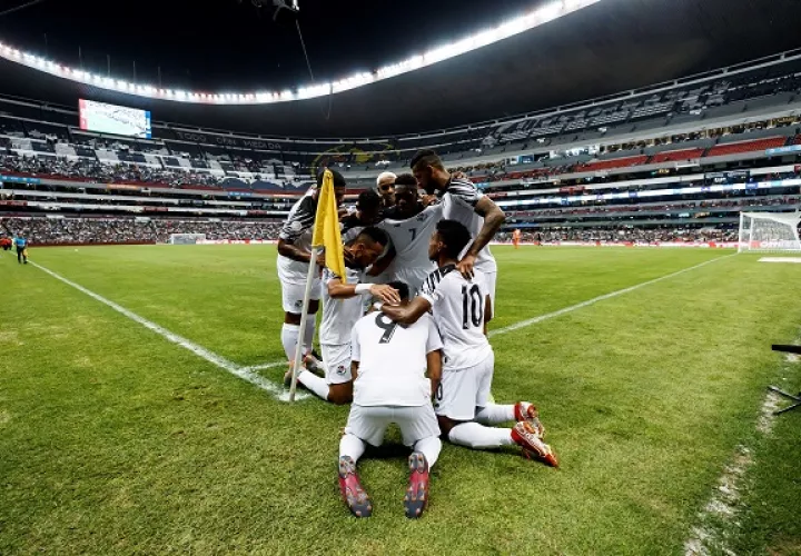 En su último juego Panamá enfrentó a México en el Azteca. Foto:EFE
