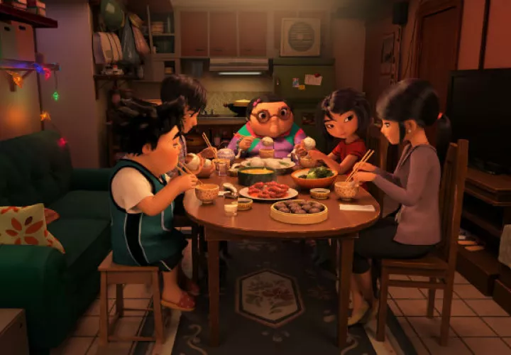 “Abominable” es una cinta centrada en asiáticos, con actores asiático-estadounidenses, antes raro en Hollywood. Foto/ Universal Studios/DreamWorks.