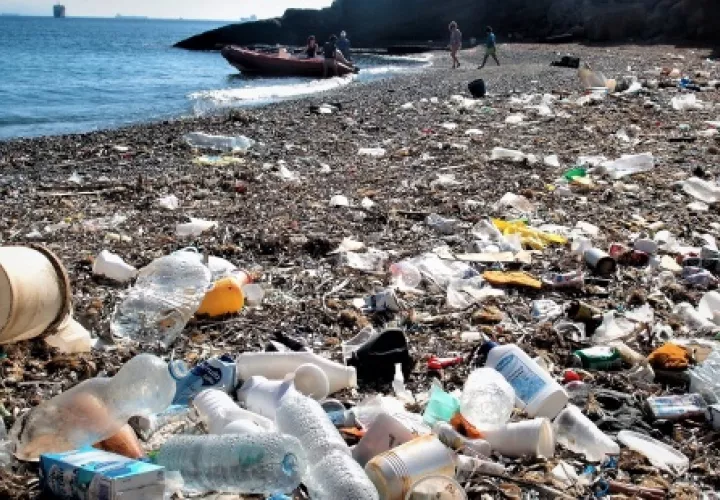 Realidades del plástico oceánico.