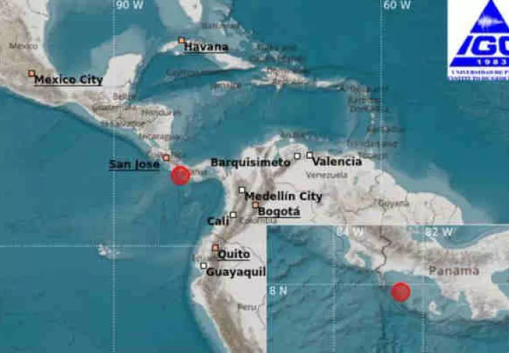 Sismo de 5.2 se registra en Chiriquí. Foto/Cortesía