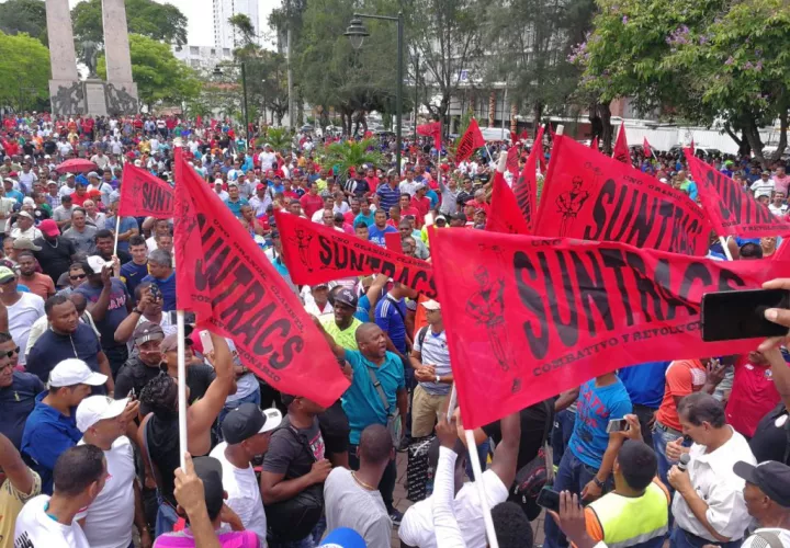 Las marchas y protestas se concentrarán en el área este y el centro financiero. Foto: Panamá América.