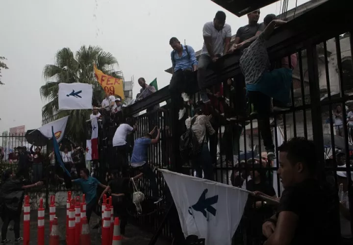 Dos propuestas de los diputados, motivaron protestas de las universidades públicas. Foto de Víctor Arosemena