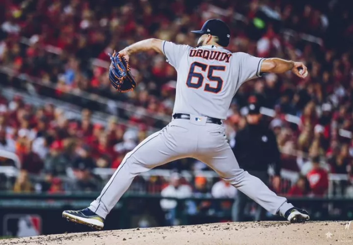 José Urquidy. Foto:@astros